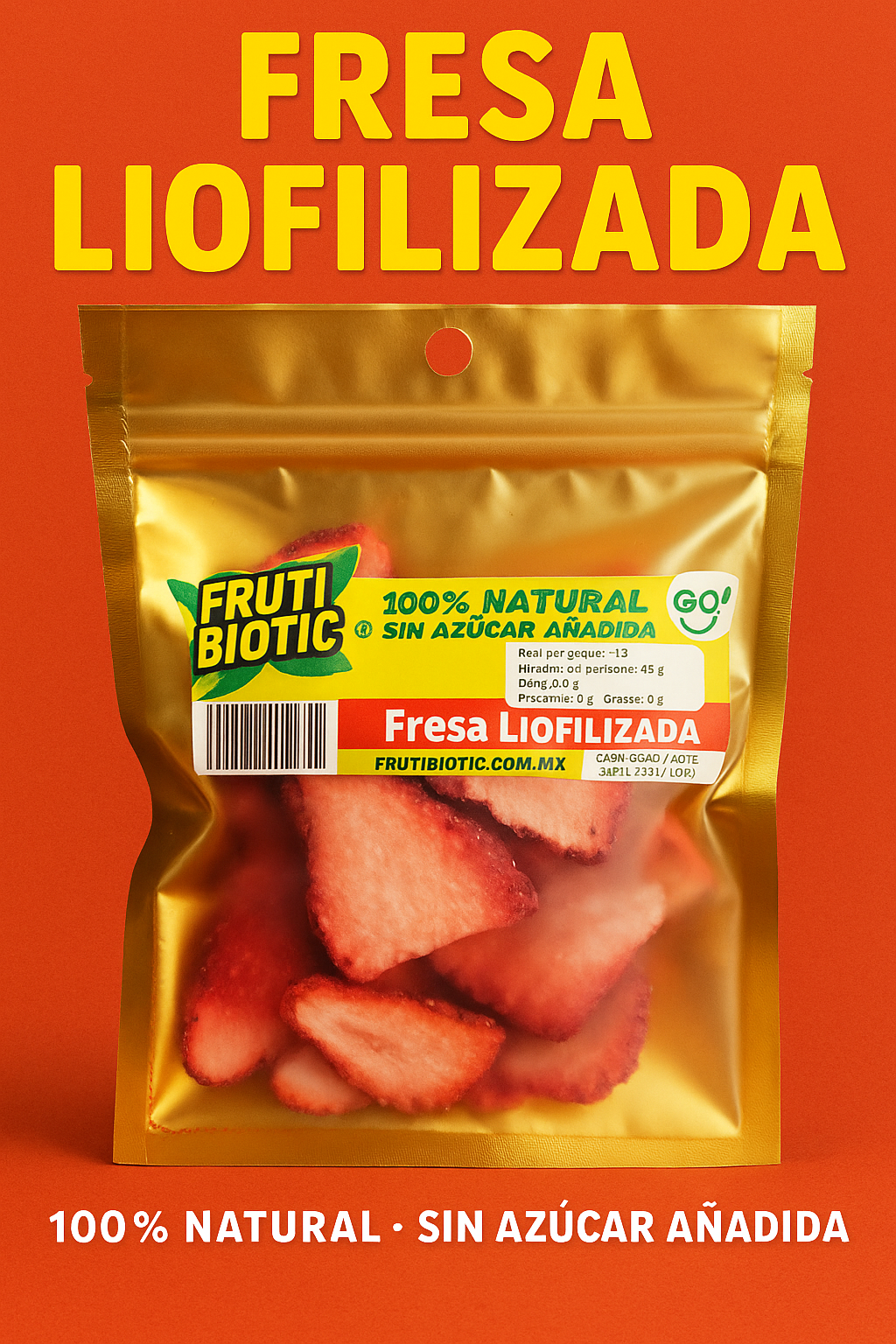 FRESA LIOFILIZADA INDIVIDUAL