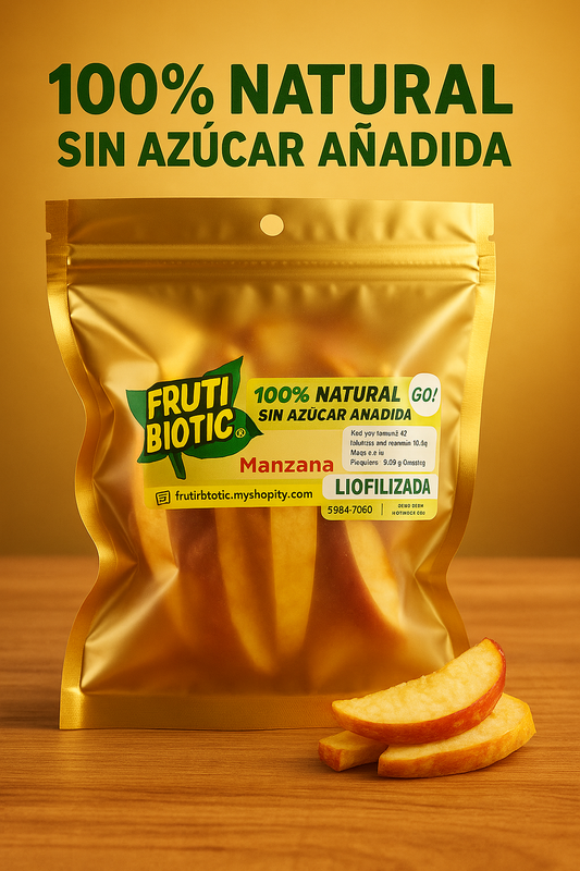 MANZANA LIOFILIZADA INDIVIDUAL